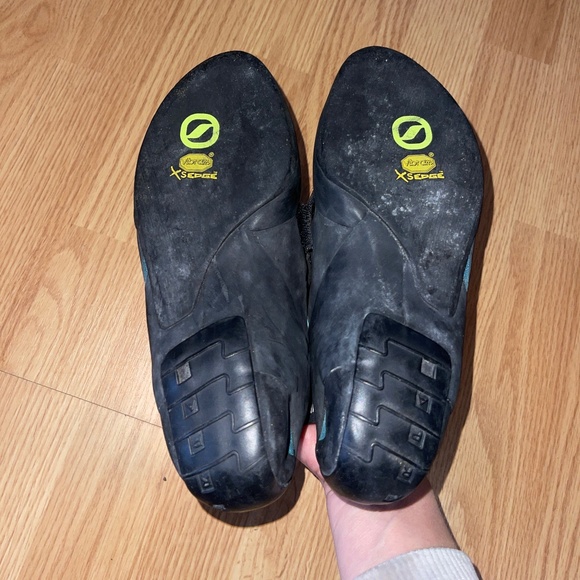 Scarpa Vapor Unisex Velcro Climbing Shoes Men’s Size 7 Women’s Size 8 - Picture 5 of 7